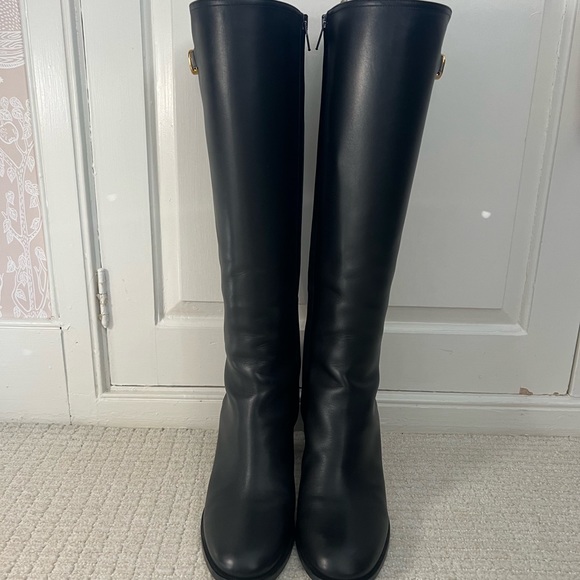 Auth Valentino VLOGO SIGNATURE CALFSKIN BOOT 70MM size 39 8.5 9 w/box & dustcove - Picture 5 of 6